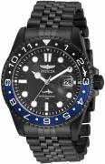 Invicta Herreur 30627 Sort/Stål Ø43 mm