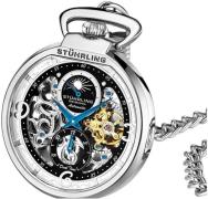 Stührling Original Herreur 991.01 Modena Sølvfarvet Ø48 mm