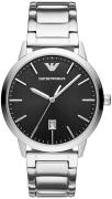 Emporio Armani Herreur AR11310 Ruggero Sort/Stål Ø43 mm