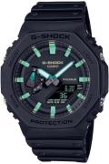 Casio Herreur GA-2100RC-1AER G-shock Sort/Resinplast Ø45.4 mm