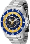 Invicta Herreur 43469 MLB Blå/Stål Ø47 mm