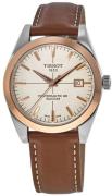 Tissot Herreur T927.407.46.261.00 T-Gold Beige/Læder Ø40 mm