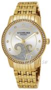 Stührling Original Dameur 569.04 Symphony Coronet Sølvfarvet/Gul
