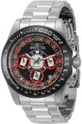 Invicta Herreur 44643 Speedway Sort/Stål Ø39 mm