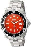 Invicta Herreur 4186 Pro Diver Orange/Stål Ø48 mm