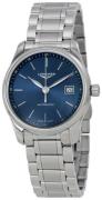 Longines Dameur L2.257.4.92.6 Master Blå/Stål Ø29 mm