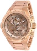 Invicta Herreur 28128 Aviator Rosa guldfarvet/Rosaguldtonet stål