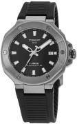 Tissot Herreur T141.807.17.051.00 T-Race Sort/Gummi Ø41 mm