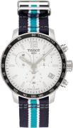 Tissot Herreur T095.417.17.037.30 Quickster Hvid/Stål Ø42 mm