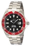 Invicta Herreur 12565 Pro Diver Sort/Stål Ø47 mm