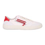 Hvide Cherry Lav-Top Sneakers
