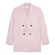 Powder Pink Oversized Jakke