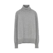 Cashmere Turtleneck Trøje med Raglanærmer