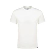 Heritage White Bomuld T-Shirt