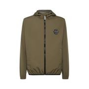 Militær Nylon Windbreaker med hætte