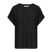 Stilfuld og Behagelig Bluse - New Norma T-Shirt 75638 Sort