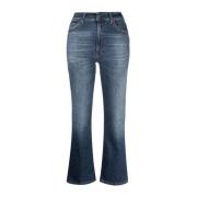 Flared Denim Jeans