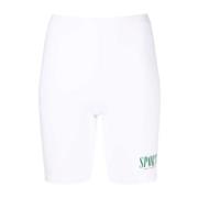 Hvide Biker Shorts