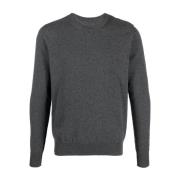 Gr? Cashmere Crew-Neck Tr?je