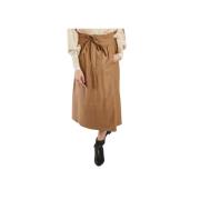 Toast Wool Skirt