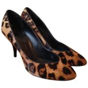 Pre-owned Pony hair heels