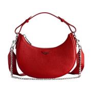 Rød Moonrock Power Lædertaske til Kvinder