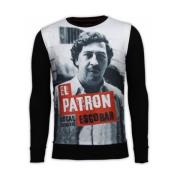 El Patron Escobar Rhinestone - Herretrøjer - 13-6241