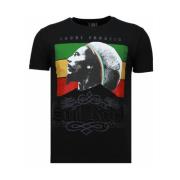 Soul Rebel Bob Rhinestone - Herre T-shirt - 5778Z
