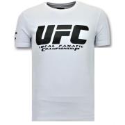 Herre T-shirt Print - UFC Mesterskab Basic