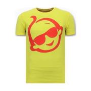 T-shirt Mænd med Tryk - Zwitsal med Solbeskyttelse