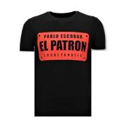 Cool t-shirt Mænd - Pablo Escobar El Patron