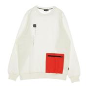 Lomme Crewneck Sweatshirt Hvid/Rød