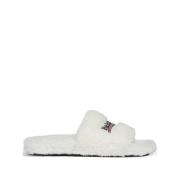 Faux Shearling Slides