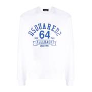 Hvid DSQUARED Sweatshirt