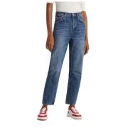 Vintage Straight Leg e Bomuld Jeans