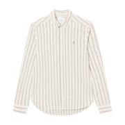 Kristian Stripe Skjorte - Casual Skjorter