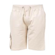 Enkle stil shorts med justerbar talje og lommer