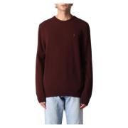 Klassisk Strikket Crewneck Sweater