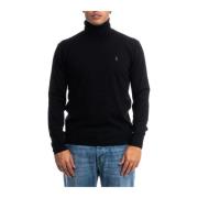 Strikket turtleneck sweater