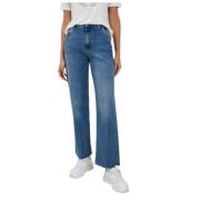 Højtaljede Flare Jeans