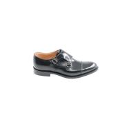 Dobbelt Monk Strap Kalveskind Loafers