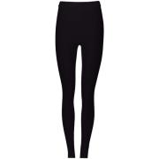 Sorte Logo-Plaque Leggings