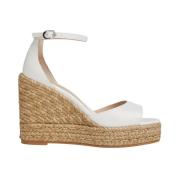 NUDISTCURVE Espadrille Kilehæl