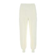 Ivory Bomuld Joggers til Loungewear