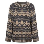 Alaska Jacquard Strik Pullover