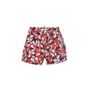 Blomstret Badeshorts