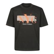 Sort Orange NYC Censureret T-Shirt