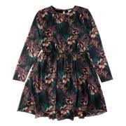 Den nye - Anna Enna LS -kjole (TN4546) - AOP blomster
