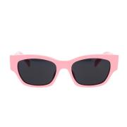 Stilfulde Cat-Eye Solbriller med Mørkegrå Linser