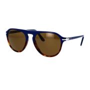 Vintage Oversized Solbriller med polariserede brune linser